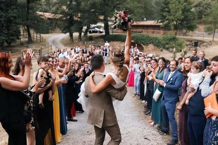 boda civil masia