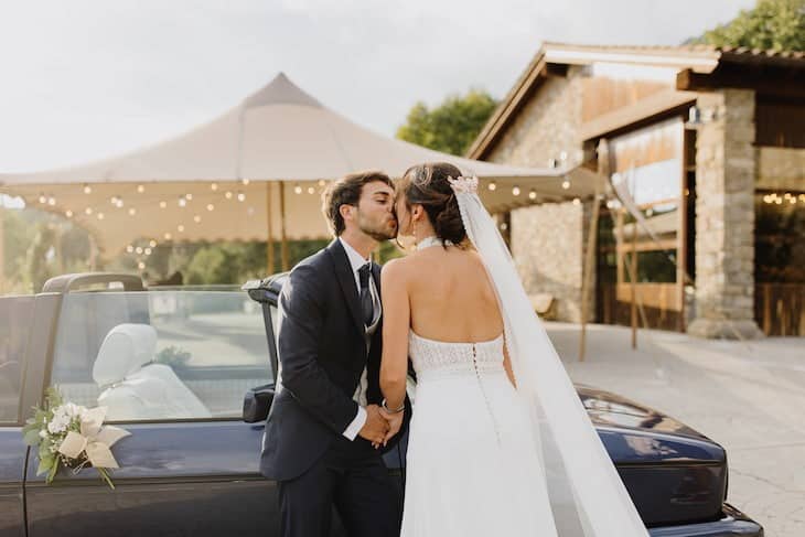 novios masia rural