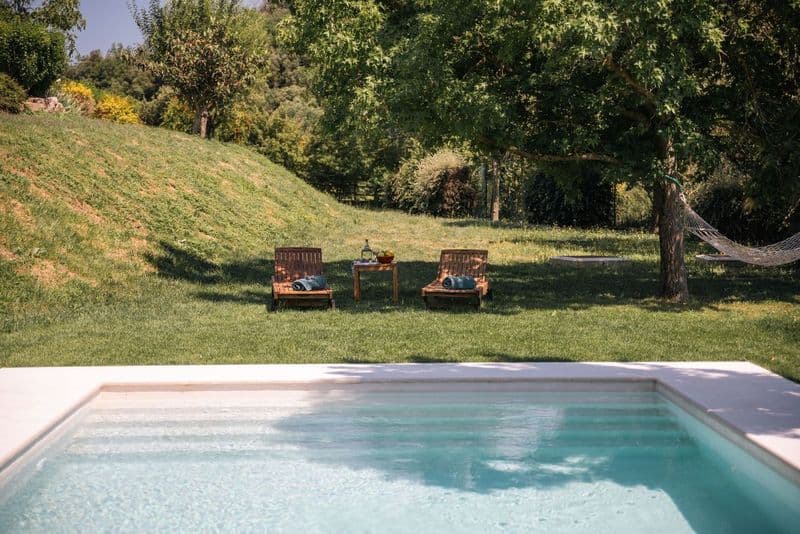 piscina casa verano