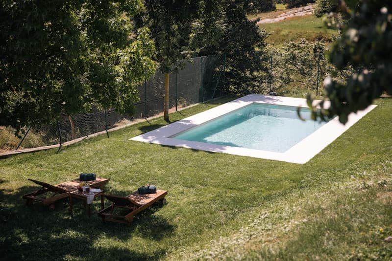 piscina villa rural